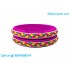 Purple Colour Silk Thread Bangles