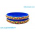 Royal Blue Colour Silk Thread Bangles