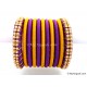 Violet Colour Silk Thread Bangles