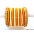 Ivory Colour Silk Thread Bangles