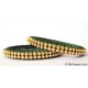 Dark Green Silk Thread Bangles