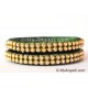 Dark Green Silk Thread Bangles