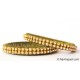 Olive Green Colour Silk Thread Bangles