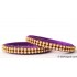 Purple Colour Silk Thread Bangels