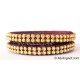 Maroon Colour Silk Thread Bangles