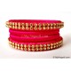 Pink Colour Silk Thread Bangles Pink Colour Silk Thread Bangles