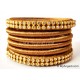 Kakki Colour Silk Thread Bangles Kakki Colour Silk Thread Bangles