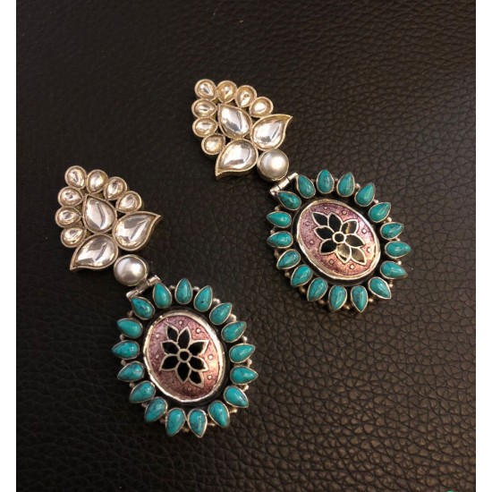 Kanakdharaa - Pure Silver Earrings Jhumukka Kanakdharaa - Pure Silver Earrings Jhumukka
