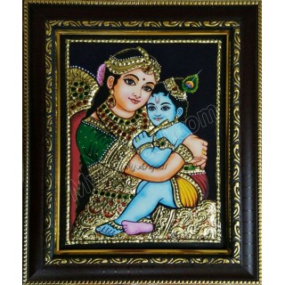 Yasodha Krishna Tanjore Paintings