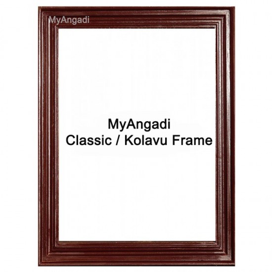 Tanjore Painting Classic / Kolavu Teak Wood Frame