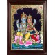 Vishnu and Lakshmi Tanjore Painting