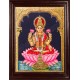 Lakshmi in Lotus Tanjore Painting