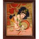 Butter Krishna Tanjore Painting Butter Krishna Tanjore Painting