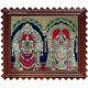 Venkatachalapathi and Alamelu Tanjore Painting