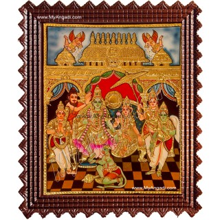 Ramar Pattabhishekam Tanjore Painting Tanjore Painting
