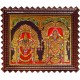 Tirupati Venkatachalapathi and Alamelu Tanjore Painting Tirupati Venkatachalapathi and Alamelu Tanjore Painting