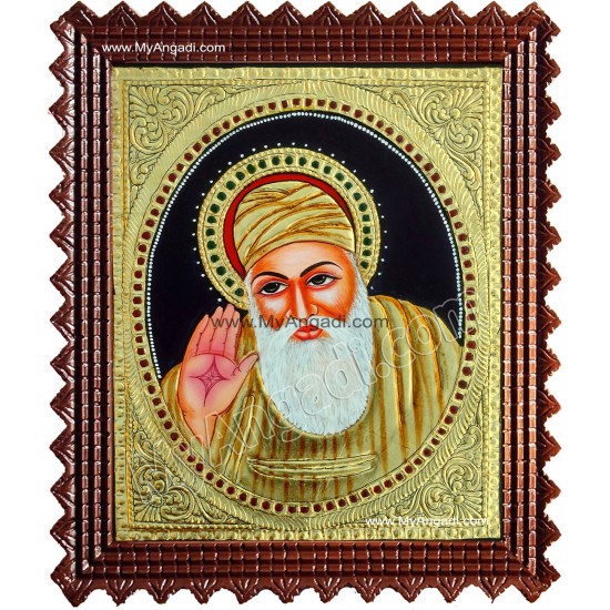 Gurunanak Tanjore Painting Gurunanak Tanjore Painting