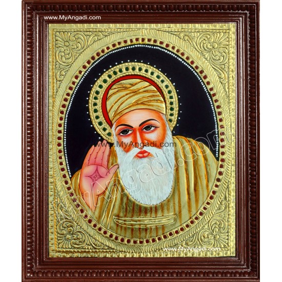 Gurunanak Tanjore Painting Gurunanak Tanjore Painting