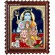 Shiva Family Tanjore Painting