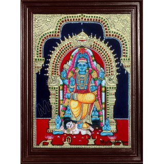 Dakshinamurty Tanjore Painting