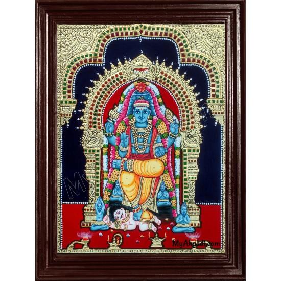 Dakshinamurty Tanjore Painting