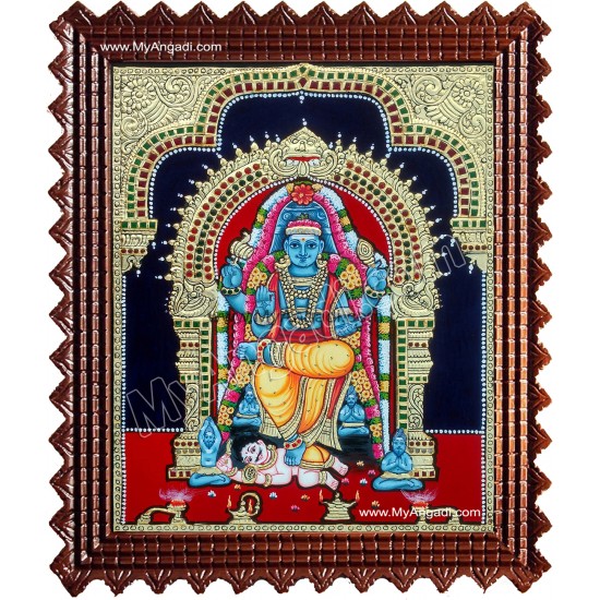 Dakshinamurty Tanjore Painting