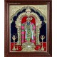 Meenakshmi Amman - Vaira Greedam Tanjore Painting