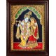 Radha Krishna Embossed Tanjore Painting Radha Krishna Embossed Tanjore Painting
