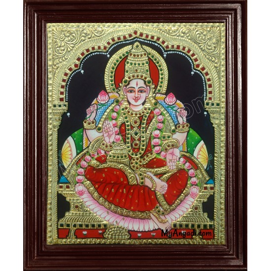 Dhana Lakshmi Tanjore Painting