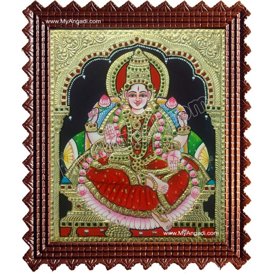 Dhana Lakshmi Tanjore Painting Dhana Lakshmi Tanjore Painting