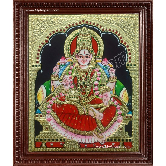 Dhana Lakshmi Tanjore Painting