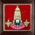 Balaji Face Tanjore Painting