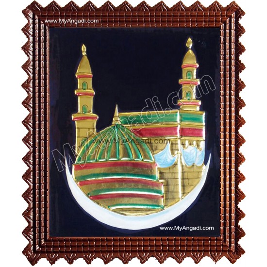 Mecca Tanjore Painting Mecca Tanjore Painting