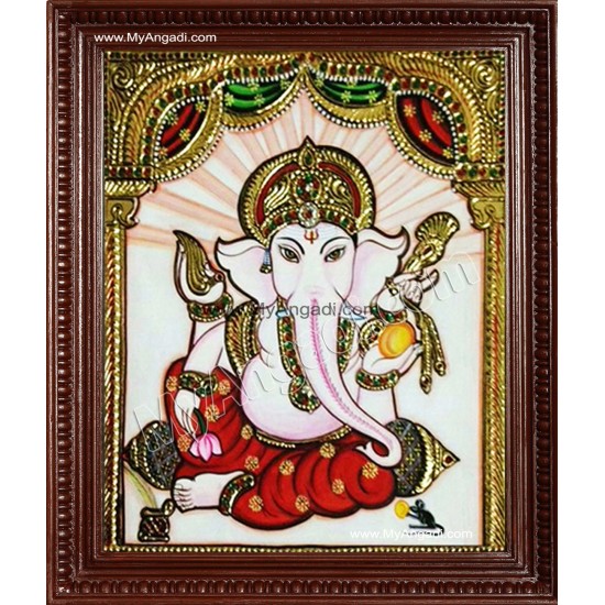 Ganesha Tanjore Painting