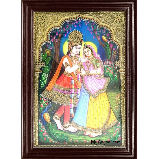 Radha Krishna Tanjore Painting Radha Krishna Tanjore Painting