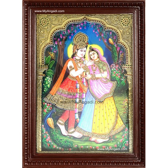 Radha Krishna Tanjore Painting Radha Krishna Tanjore Painting