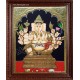 Vallaba Vinayakar Tanjore Painting