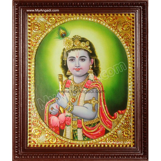 Krishna Tanjore Painting