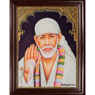 Sai Baba Tanjore Painting