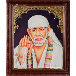 Sai Baba Tanjore Painting