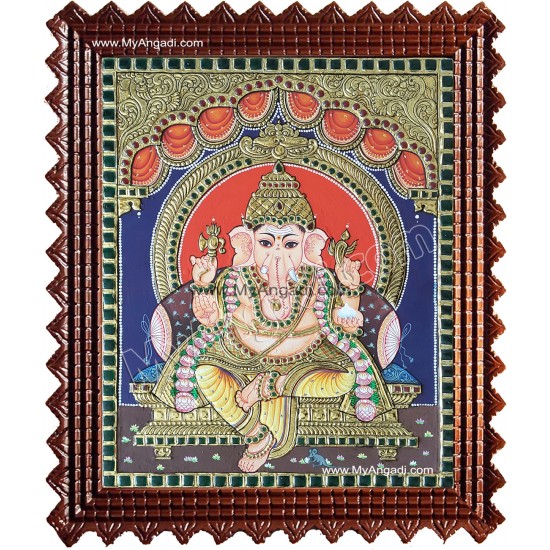 Vinayagar Tanjore Painting