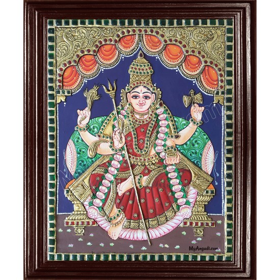 Amman Tanjore Painting Amman Tanjore Painting