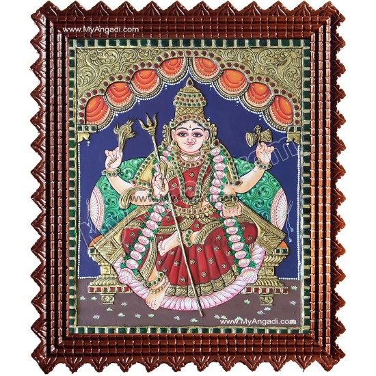 Amman Tanjore Painting Amman Tanjore Painting