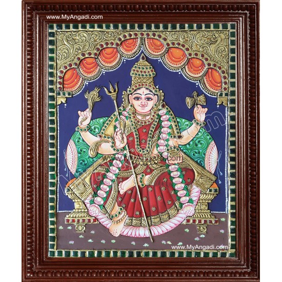 Amman Tanjore Painting Amman Tanjore Painting