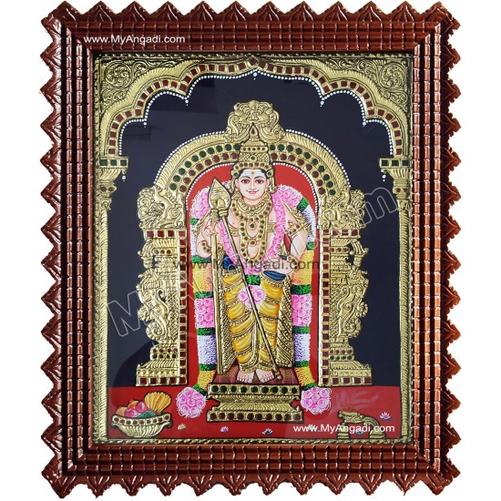 Murugan Tanjore Painting Murugan Tanjore Painting