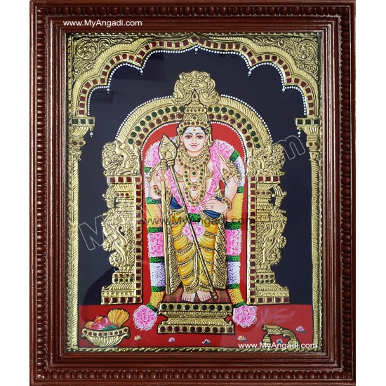 Murugan Tanjore Painting Murugan Tanjore Painting