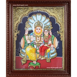 Lakshmi Narasimmar Tanjore Painting