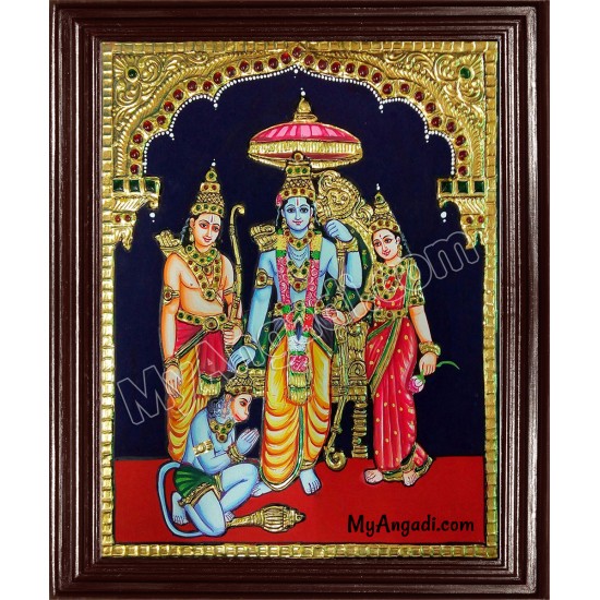 Kothanda Ramar Tanjore Painting Kothanda Ramar Tanjore Painting