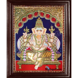 Ganesha Tanjore Painting