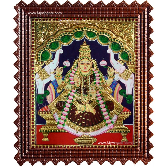 Gaja Laxmi Tanjore Painting